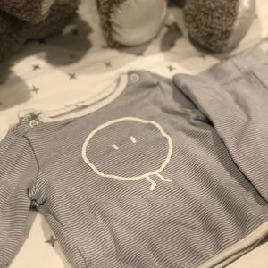 Mori Baby Snoozy Pajamas • 3-6m